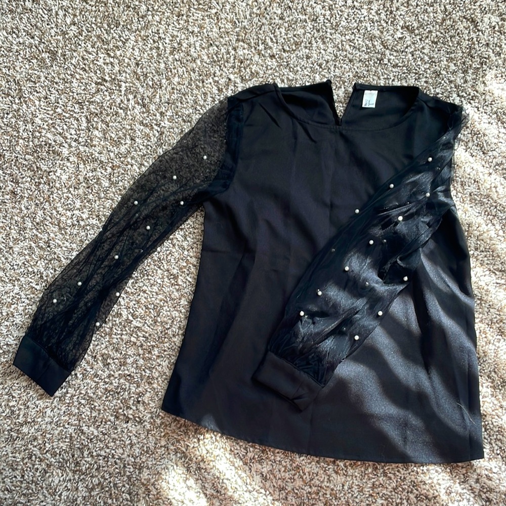 Amazon Black Blouse